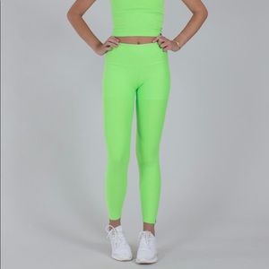 GTS-Neon Green leggings